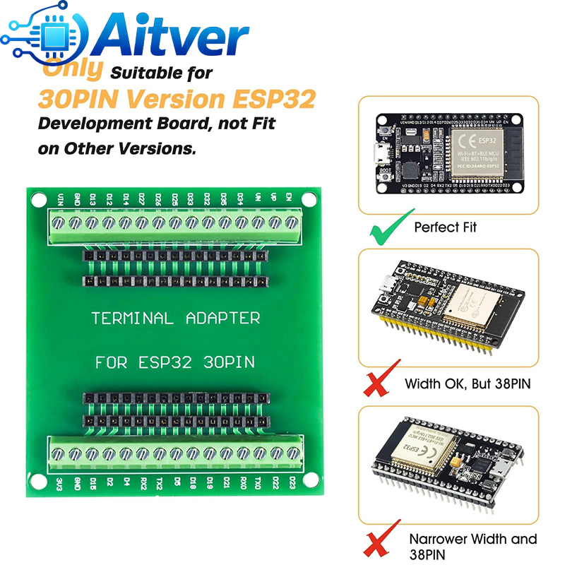 ESP32 30PIN Expansion Board +  - đánh giá và giá Esp32 Uart Module