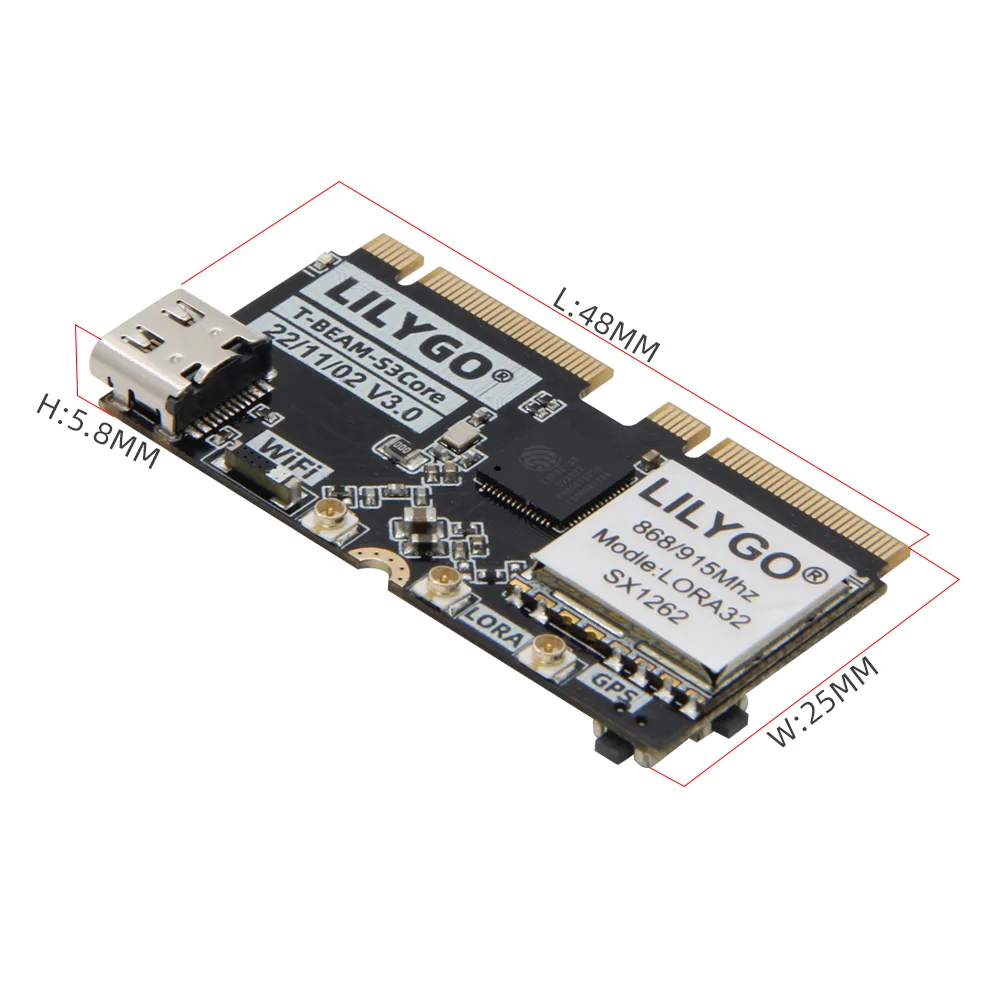 LILYGO T-BEAM-CORE V3.0 L76K U - đánh giá và giá Esp32 Development Board