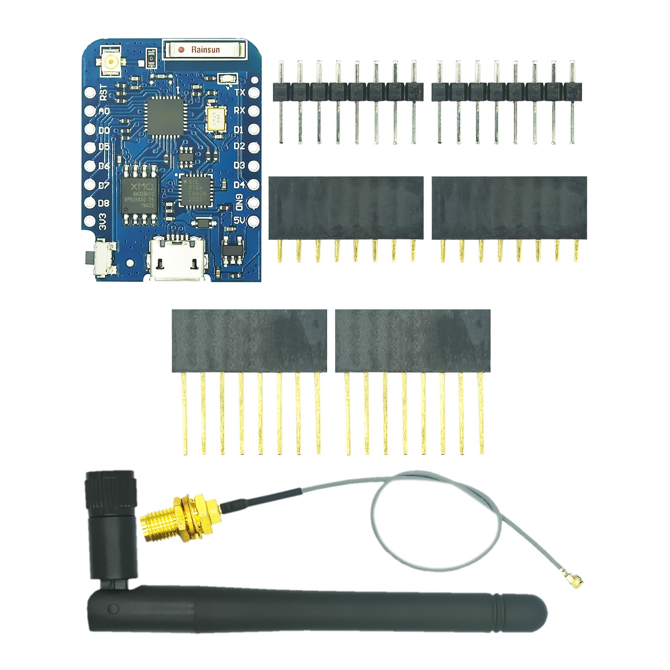 WEMOS D1 Mini Pro 4M 16M Bytes - đánh giá và giá Esp8266 Nodemcu