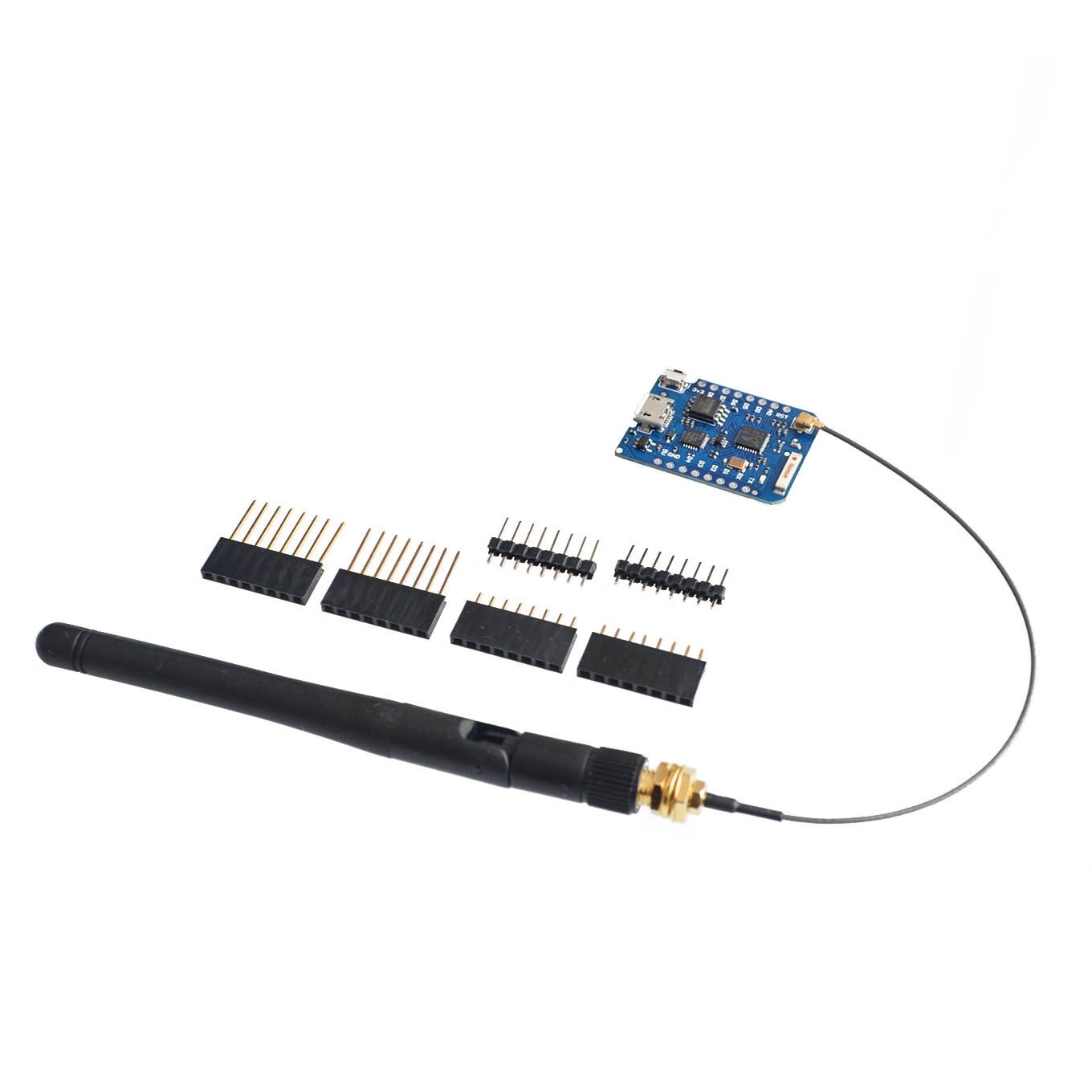 WEMOS D1 Mini Pro 4M 16M Bytes - đánh giá và giá Esp8266 Nodemcu
