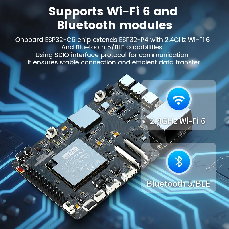 JC-ESP32P4-M3-DEV Development  - đánh giá và giá Esp32 C6