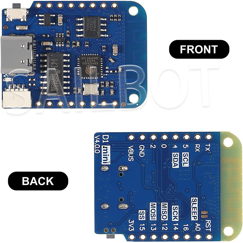 1-10PCS WeMos D1 Mini ESP8266  - đánh giá và giá Esp8266 Nodemcu