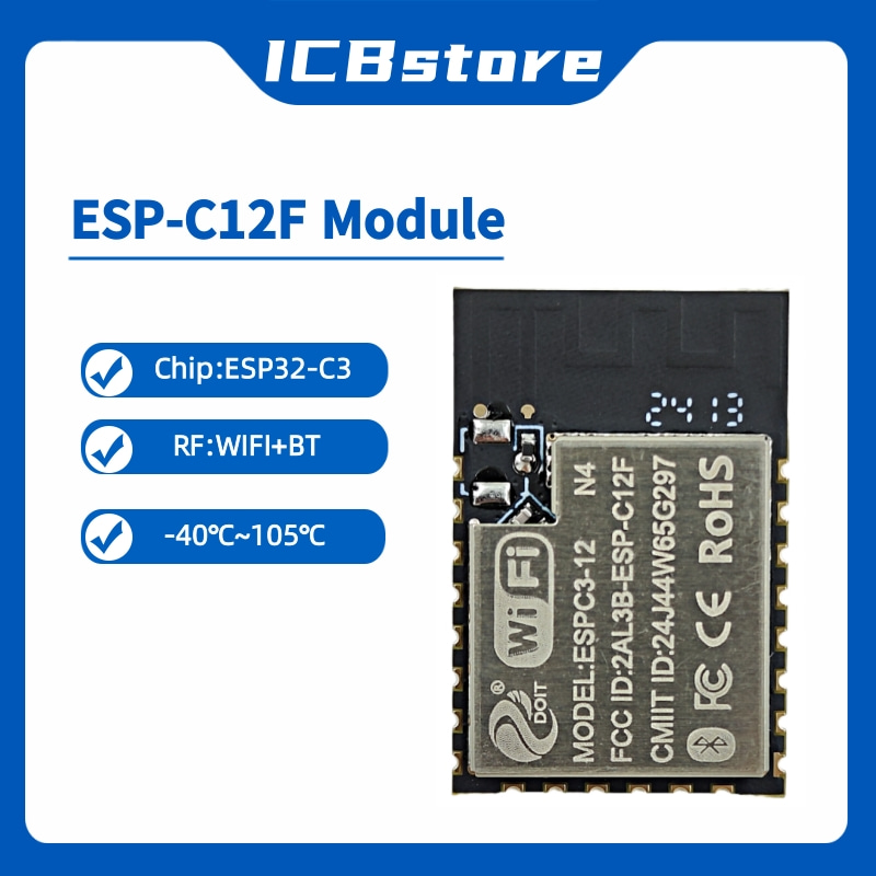 ESP32-C3 Series Module ESP-C12 - đánh giá và giá Esp32 C3