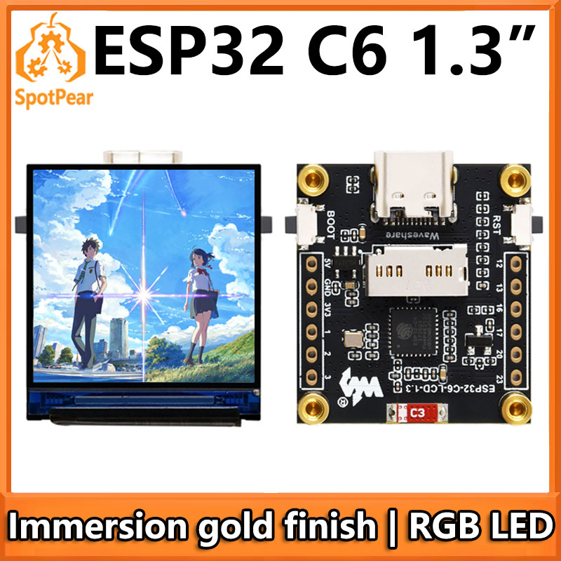 ESP32-C6 LCD Development Board - đánh giá và giá Esp32 C6