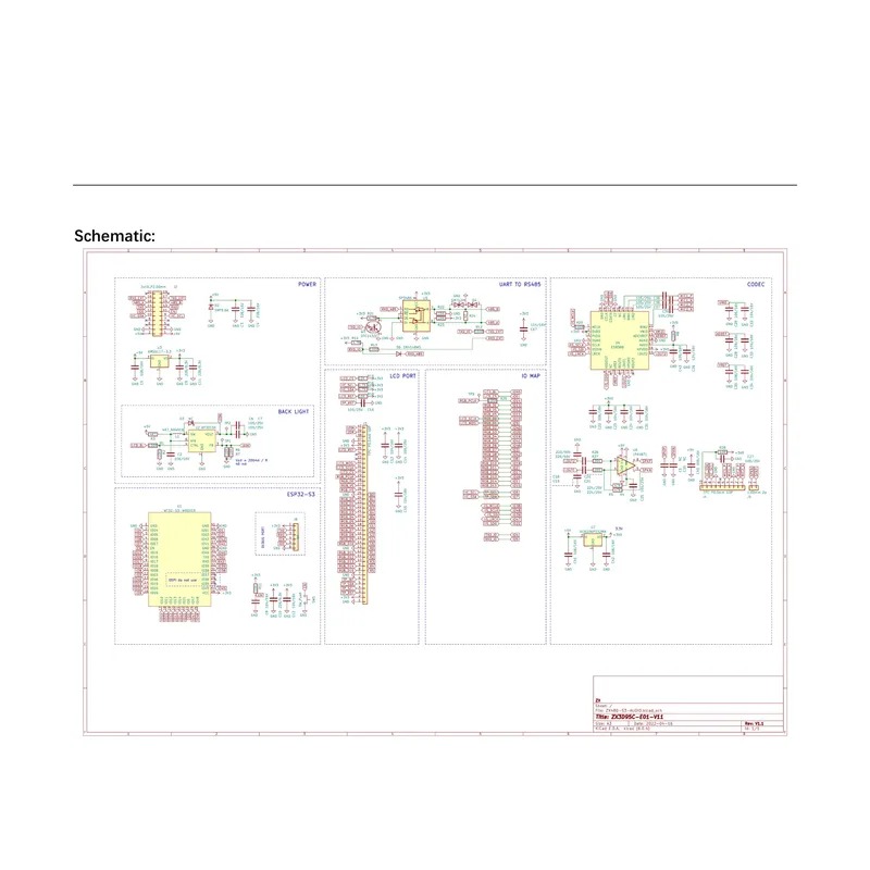 4 inch 86 box central control  - đánh giá và giá Esp32 Development Board