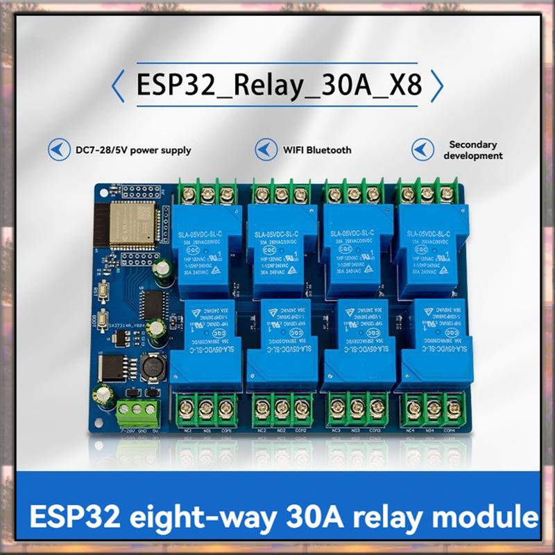 BAAZ HOT 8 Channel Relay Modul - đánh giá và giá Espressif Esp32