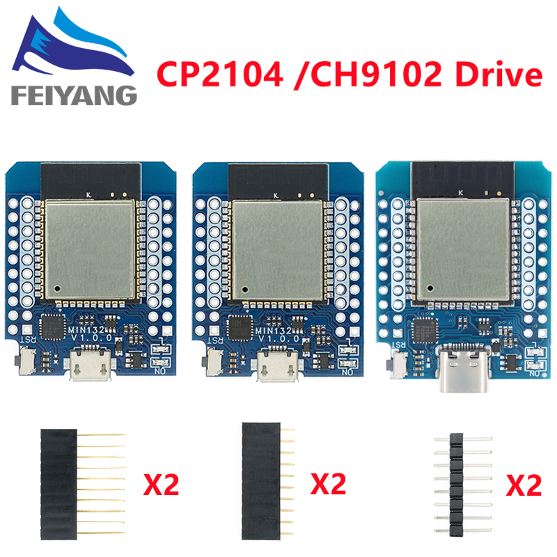 For Wemos Mini D1 ESP8266 ESP3 - đánh giá và giá Esp32 Devkit