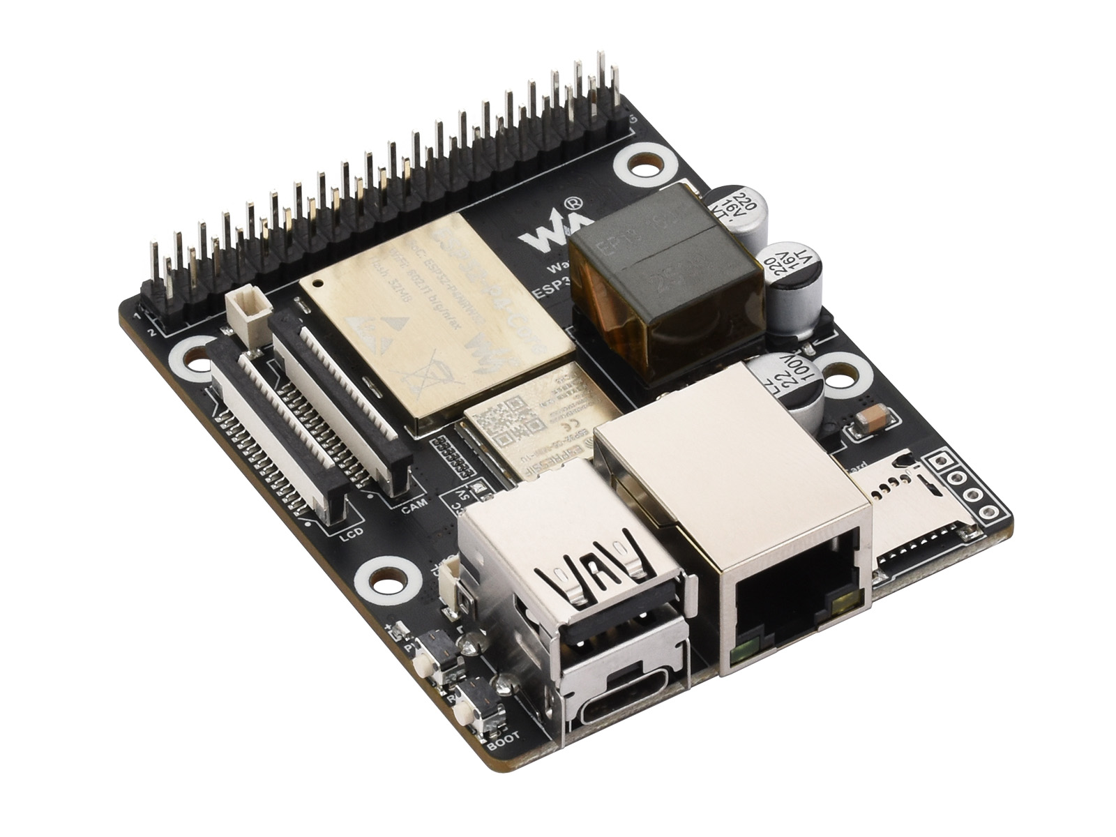 FireChip Waveshare ESP32-P4-WI - đánh giá và giá Esp32 C6