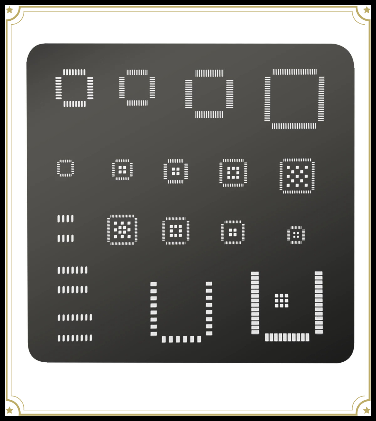 Universal IC Stencil QFP QFN S - đánh giá và giá Esp32