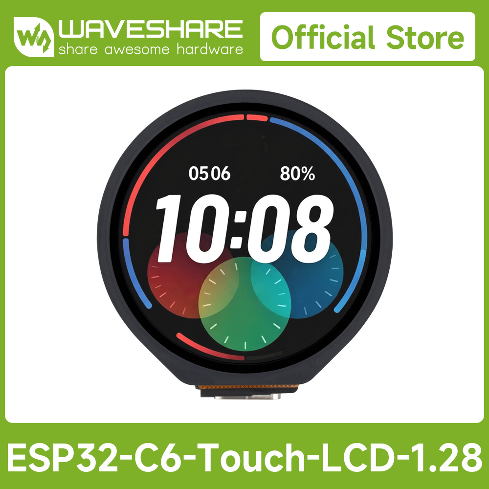 ESP32-C6 1.28inch Touch LCD Di - đánh giá và giá Esp32 C6