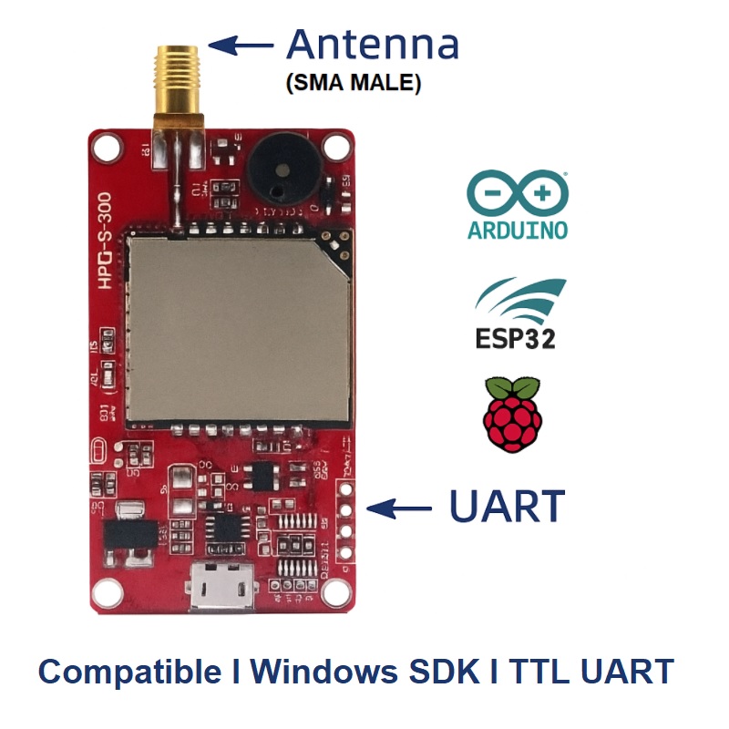 R300 UHF RFID Reader Module fo - đánh giá và giá Esp32 Uart Module