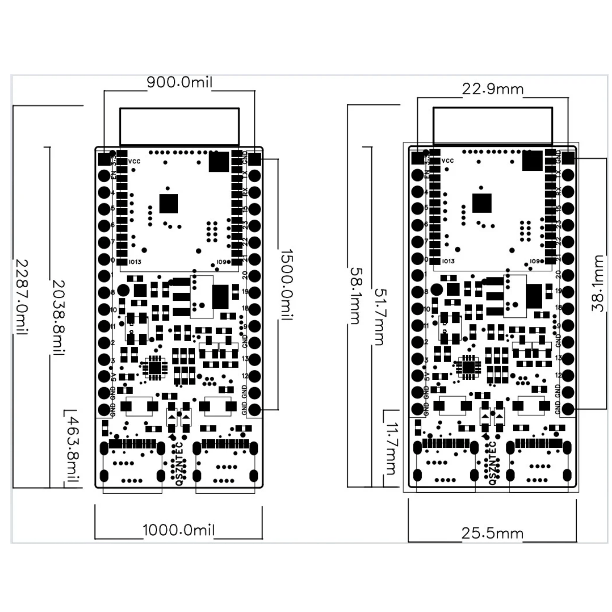 ESP32-C6-DevKitC-1 ESP32-C6 Co - đánh giá và giá Esp32 S2