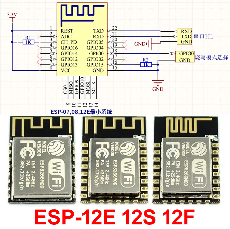 ESP32 ESP-32S ESP-12E ESP-12F  - đánh giá và giá Esp32 Wifi Bluetooth Module