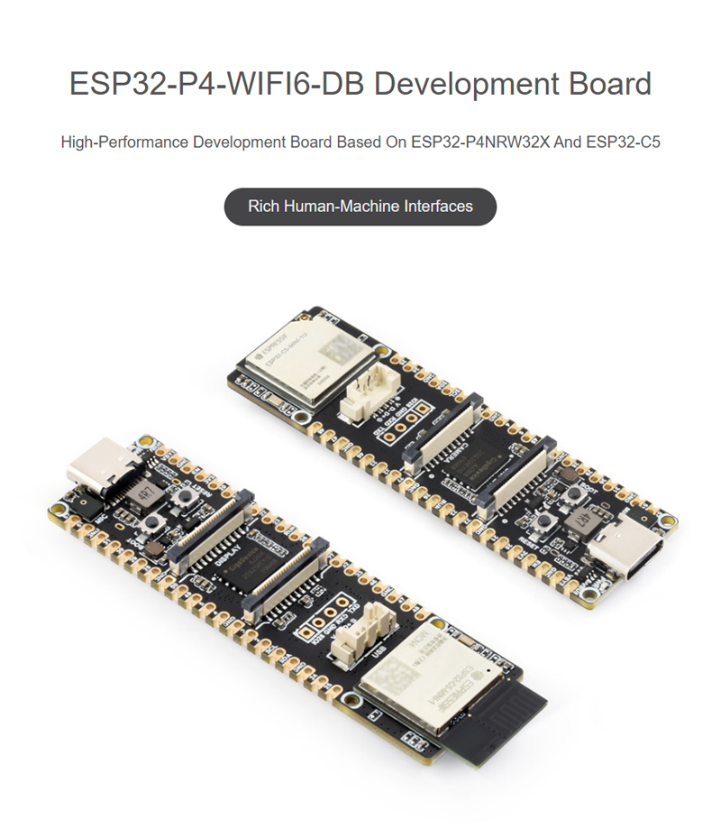 ESP32-P4-WIFI6-DB Development  - đánh giá và giá Esp32 P4