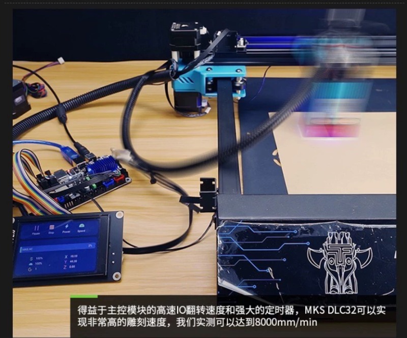 MKS DLC32 V2.0 Control Board E - đánh giá và giá Esp32