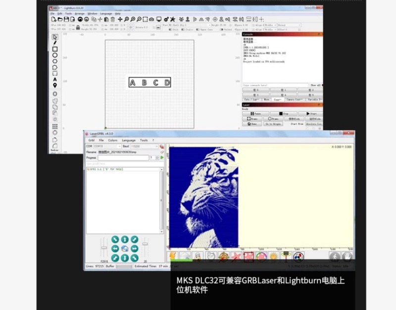 MKS DLC32 V2.0 Control Board E - đánh giá và giá Esp32