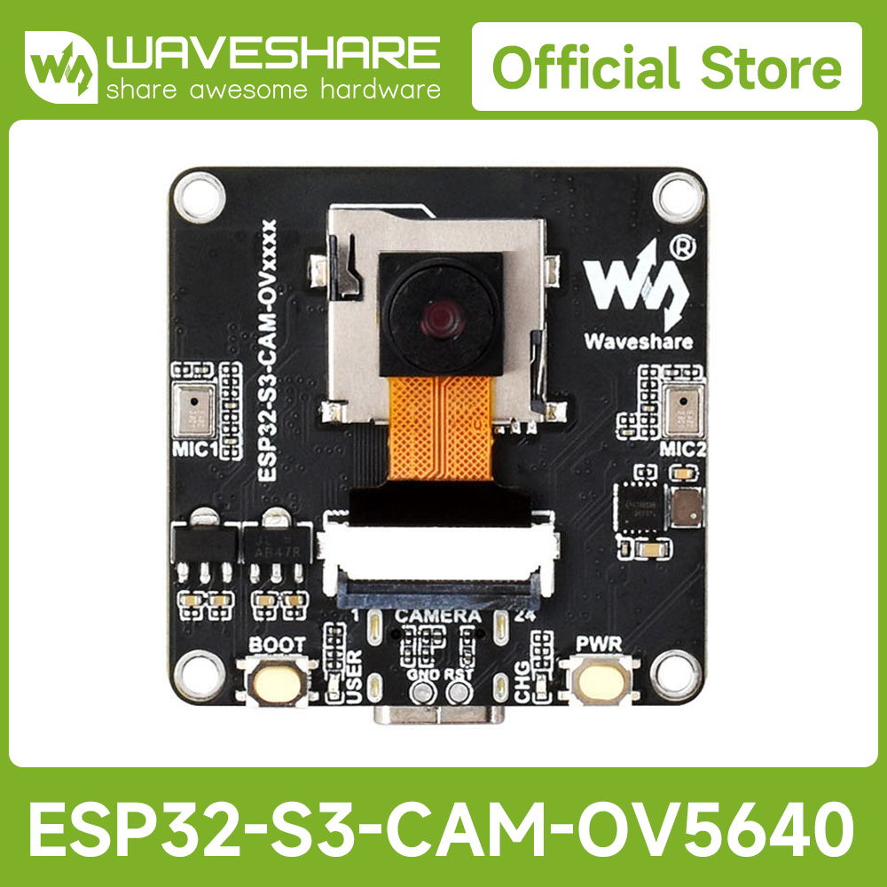 Waveshare ESP32-S3 AIoT Camera - đánh giá và giá Esp32 S3