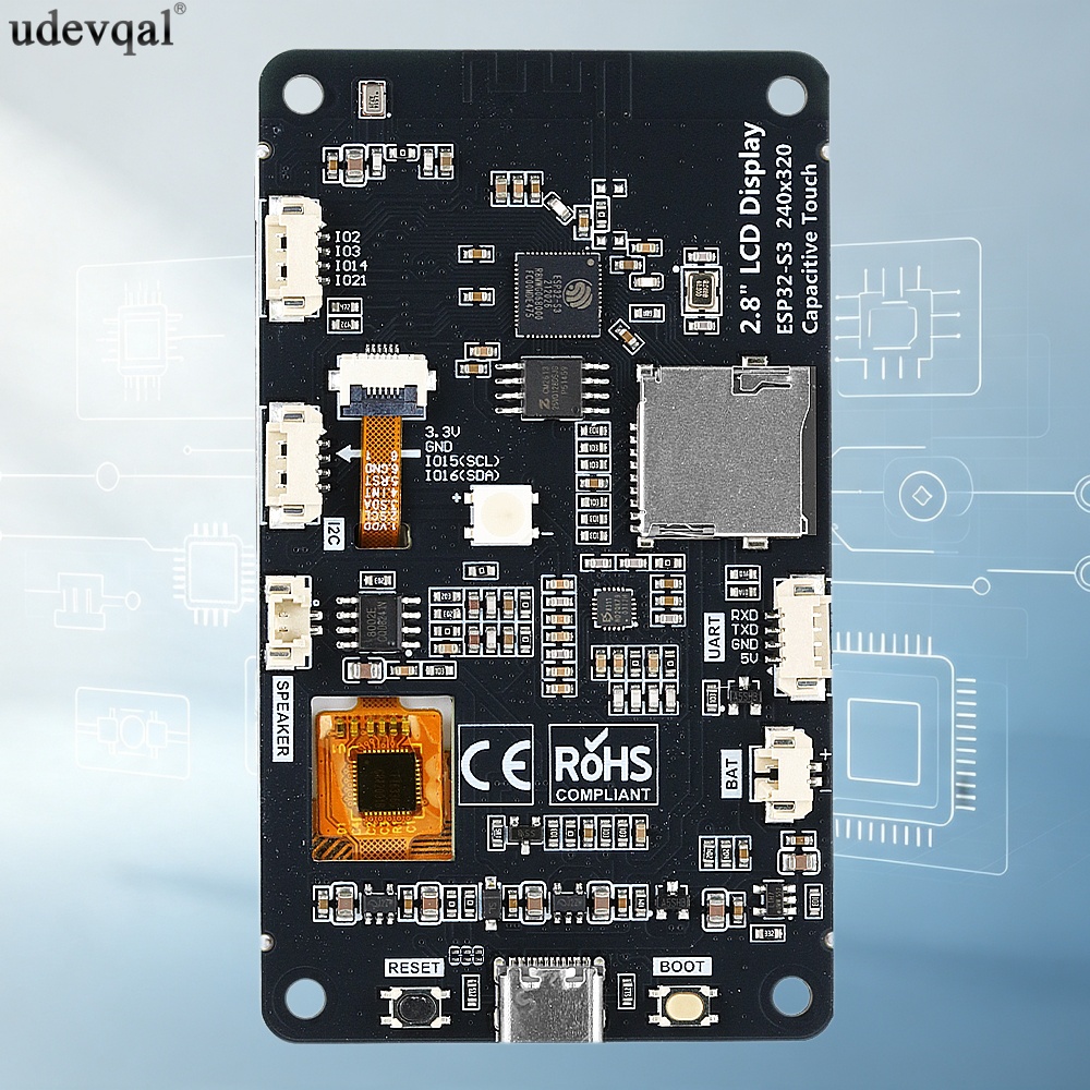 2.8 Inch ESP32 S3 Development  - đánh giá và giá Esp32 Uart Module