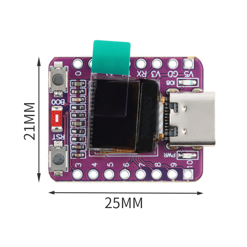 ESP32-C3 0.42-inch Screen OLED - đánh giá và giá Esp32 C3