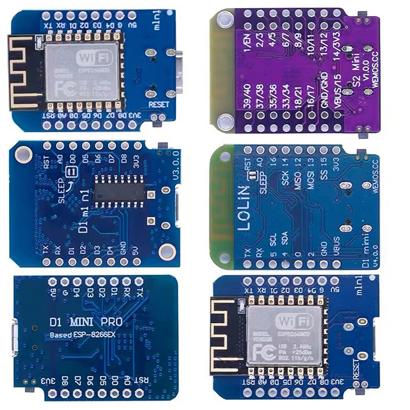 WeMos D1 Mini Pro V3.0 NodeMcu - đánh giá và giá Esp8266 Nodemcu
