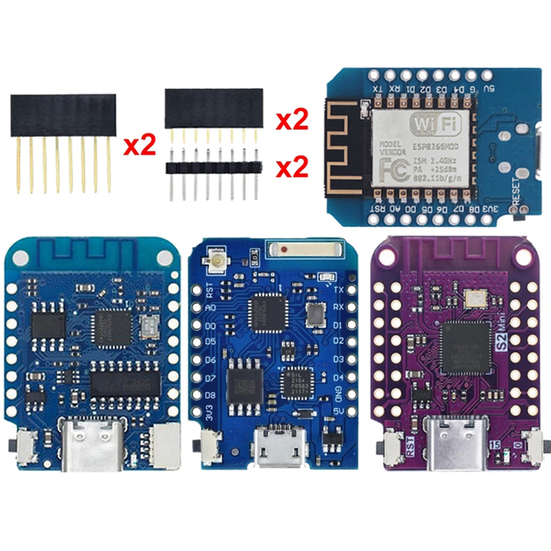 WeMos D1 Mini Pro V3.0 NodeMcu - đánh giá và giá Esp8266 Nodemcu