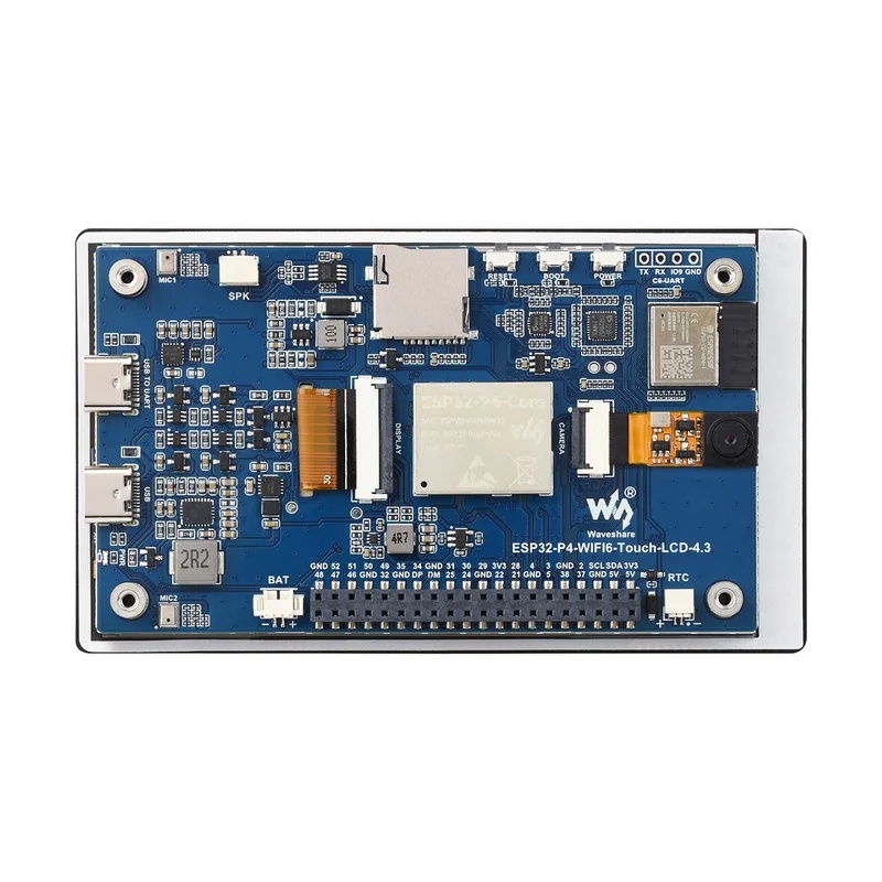 Waveshare ESP32-P4-WIFI6 4.3 I - đánh giá và giá Esp32 P4